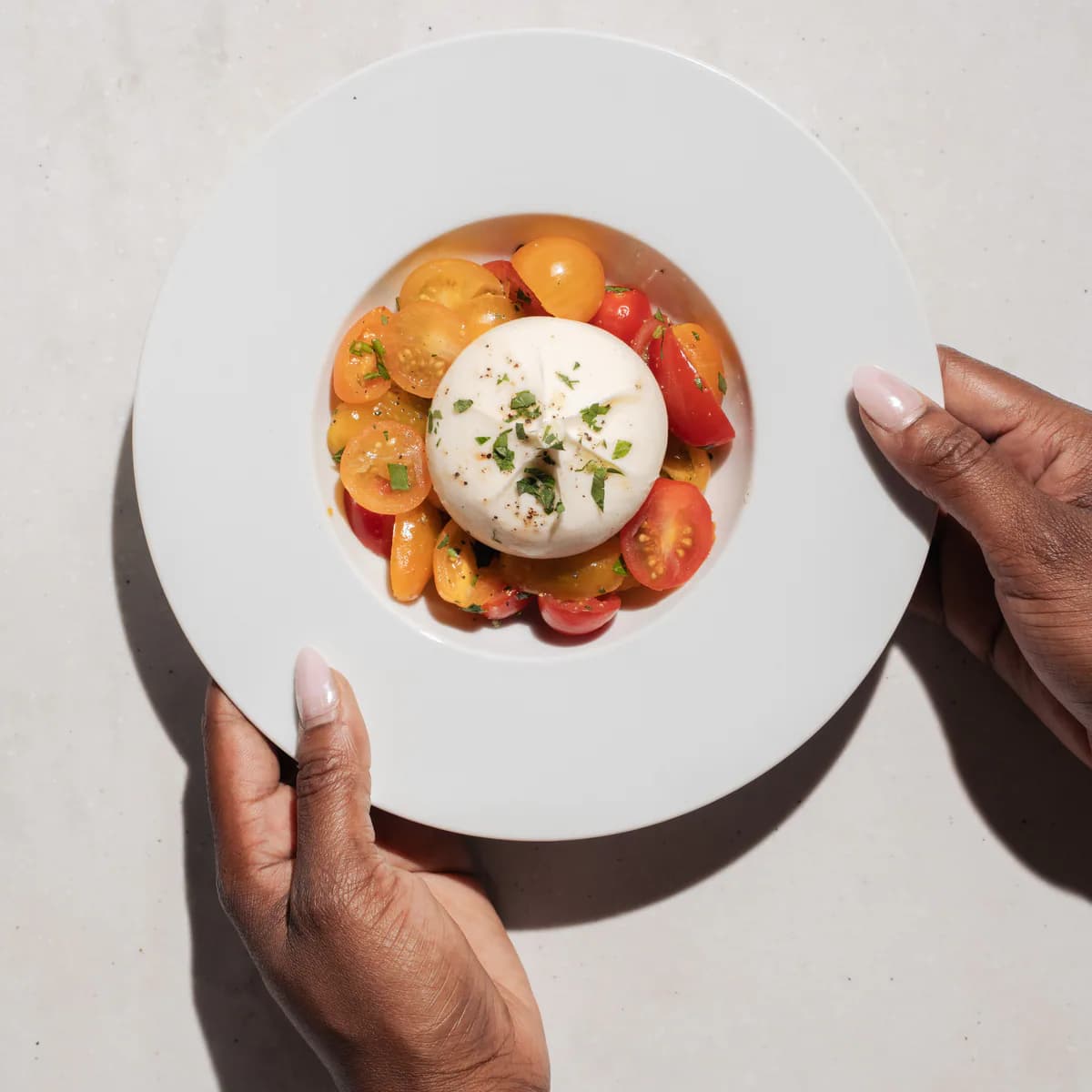 BURRATA E POMODORI